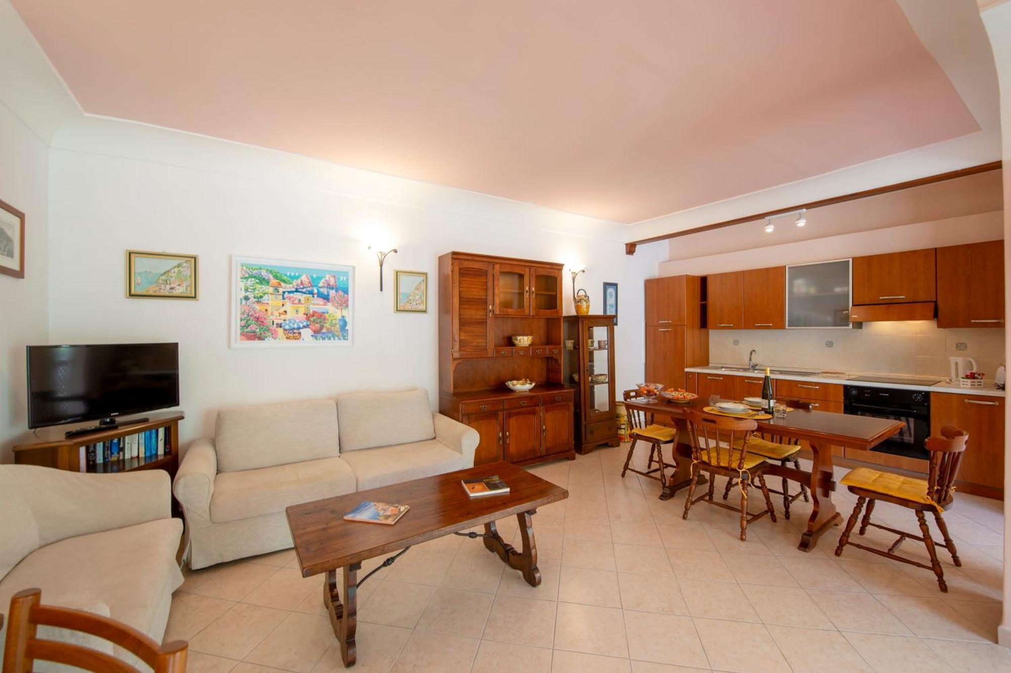 Casa Le Terrazze Apartment Positano Luaran gambar