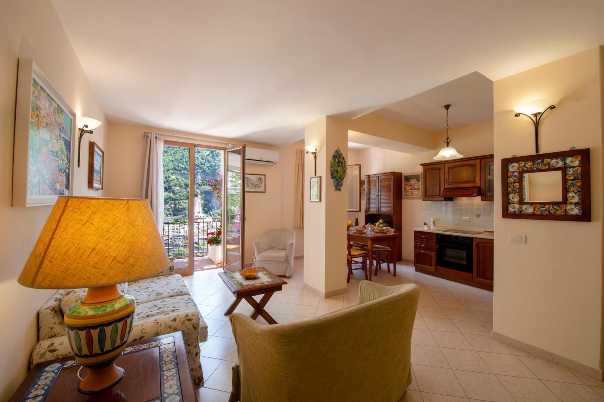 Casa Le Terrazze Apartment Positano Luaran gambar